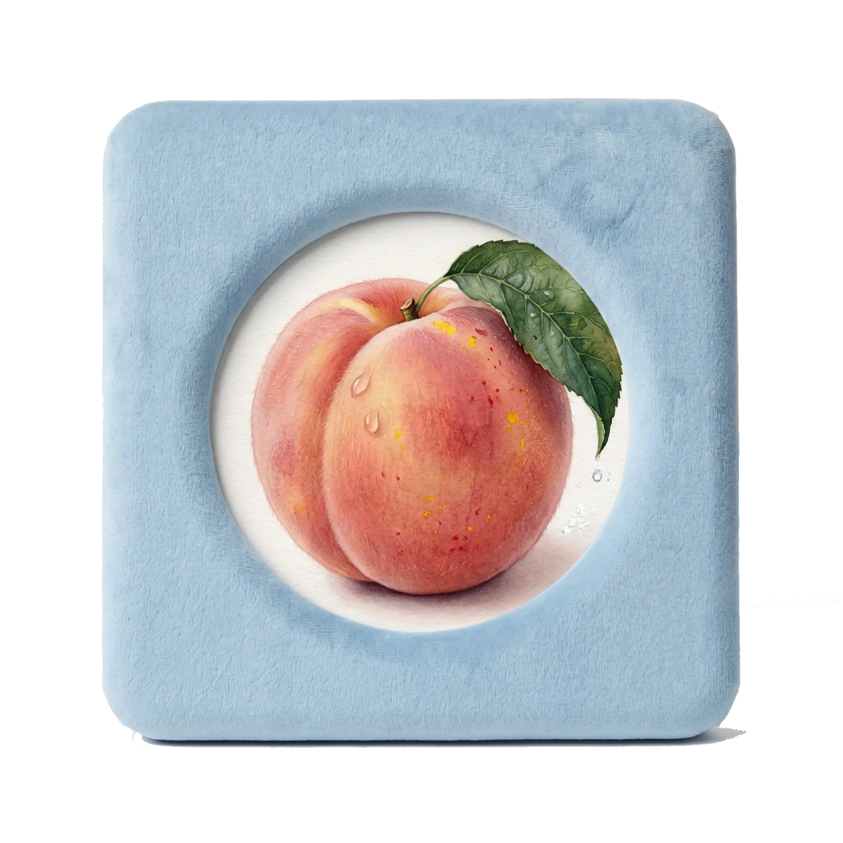 The Cloud Velvet Square - Photo paper size 4x4in Framzoo