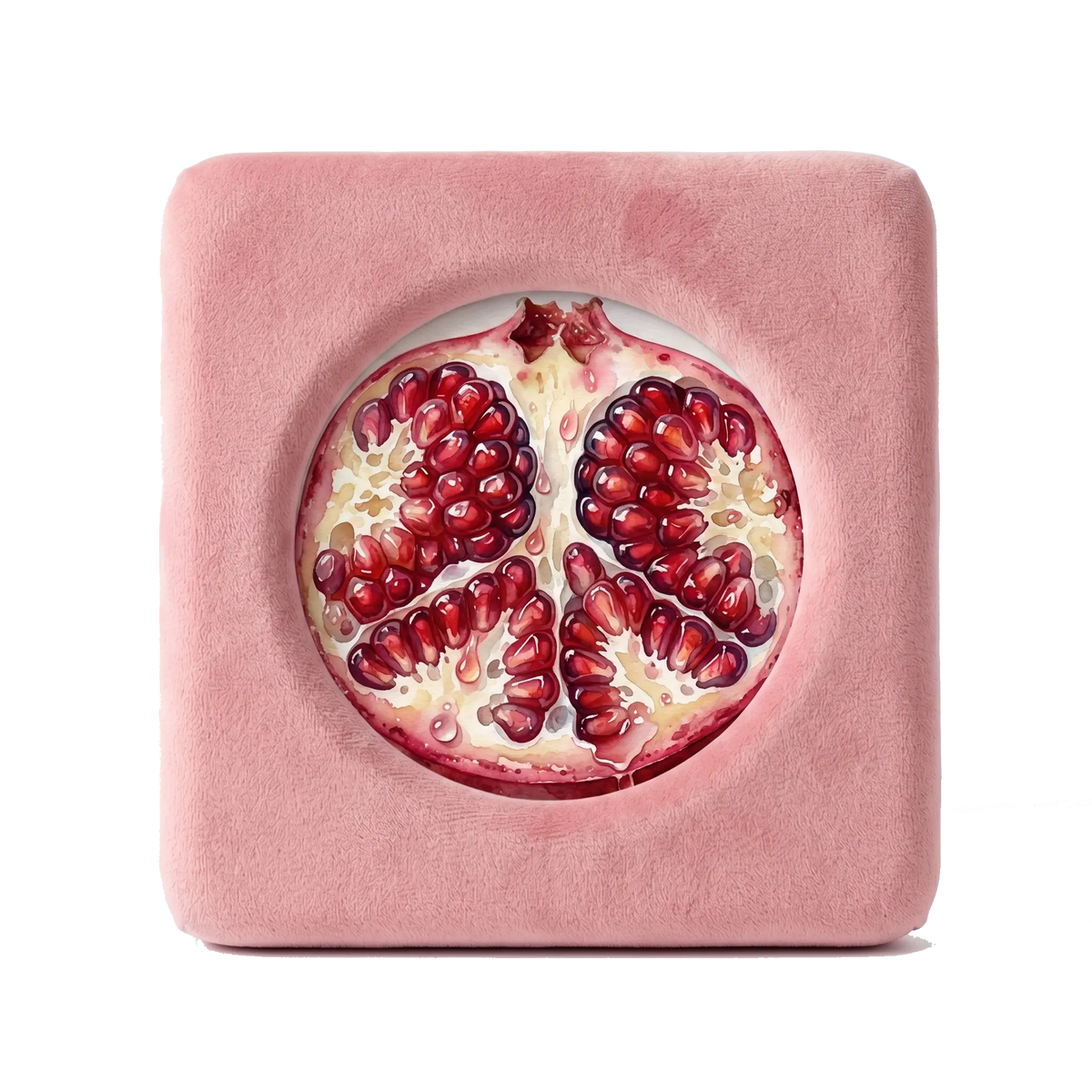 The Menton Rose Velvet - Photo paper size 4x4in Framzoo