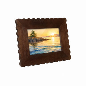 The Scalloped Ridge - Photo paper size 6x4in Framzoo