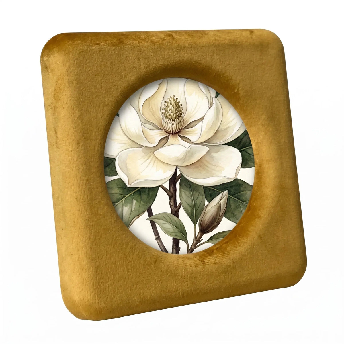 The Velvet Marigold - Photo paper size 4x4in Framzoo