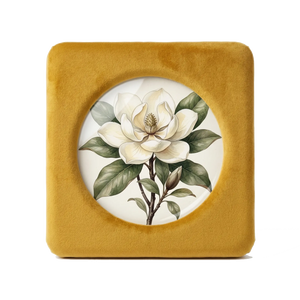 The Velvet Marigold - Photo paper size 4x4in Framzoo