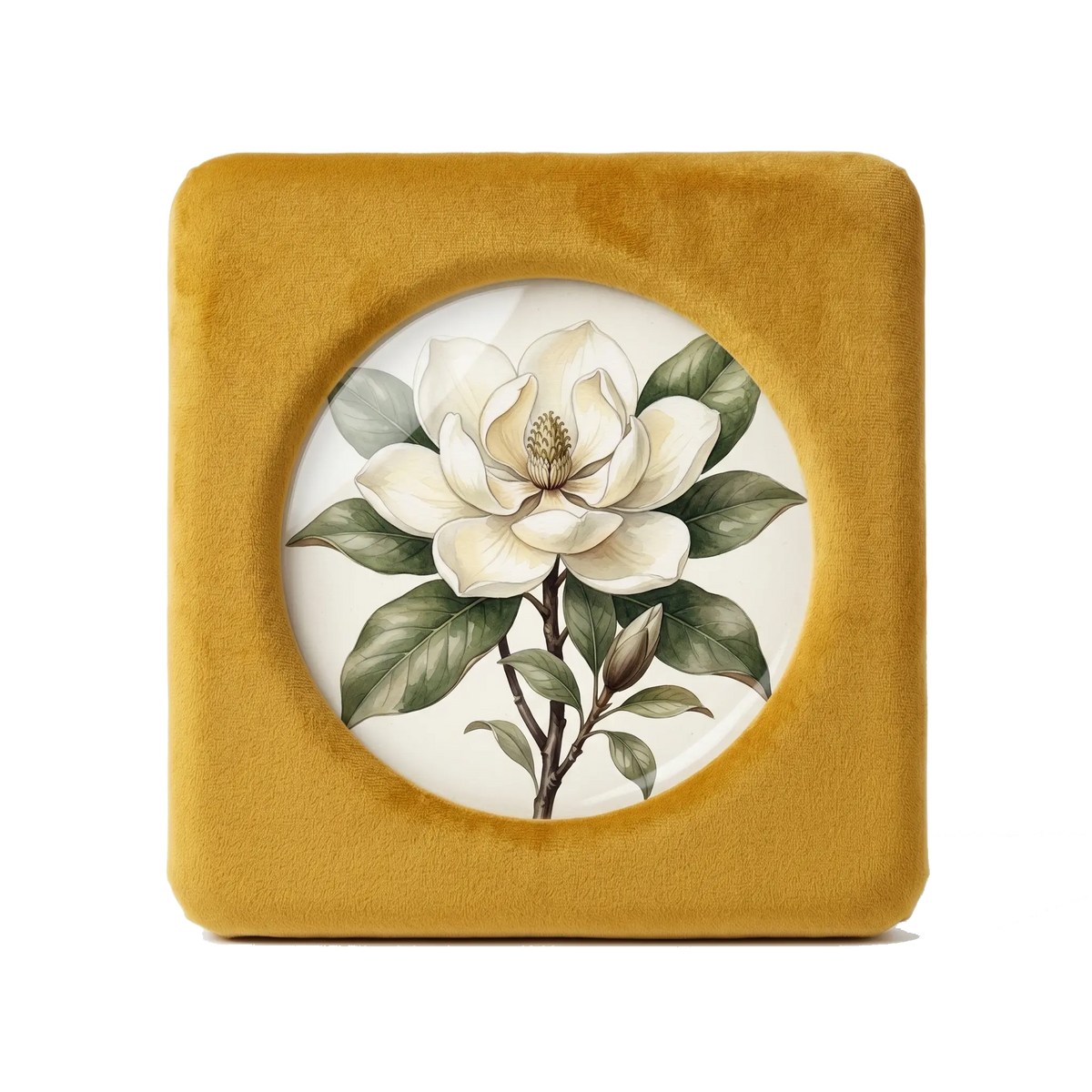 The Velvet Marigold - Photo paper size 4x4in Framzoo