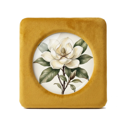 The Velvet Marigold - Photo paper size 4x4in Framzoo
