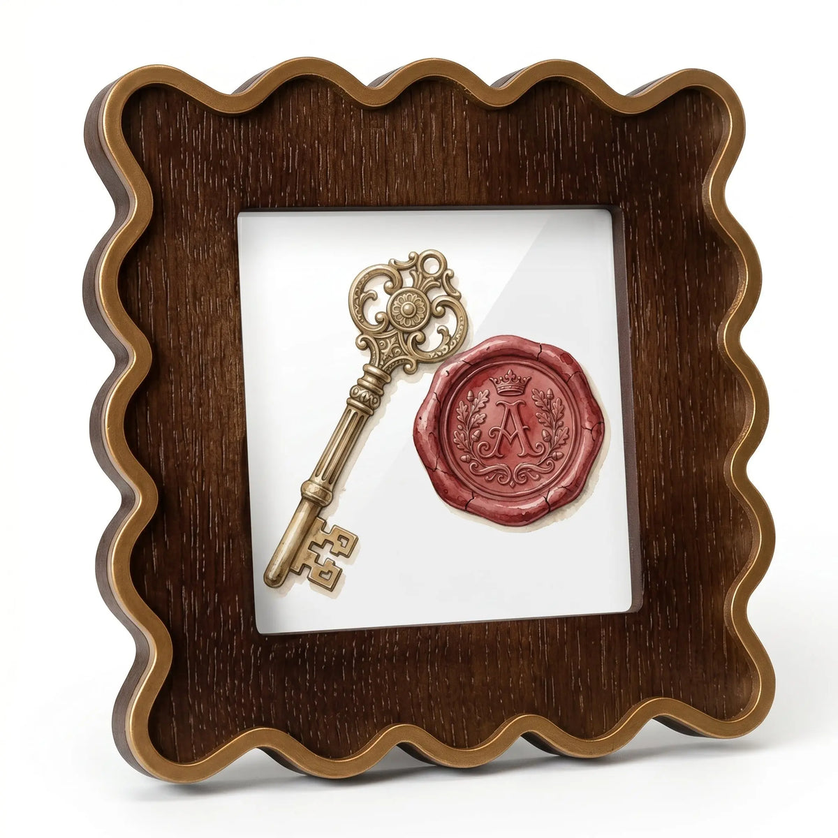 The Royal Seal - Photo paper size 4x4in Framzoo