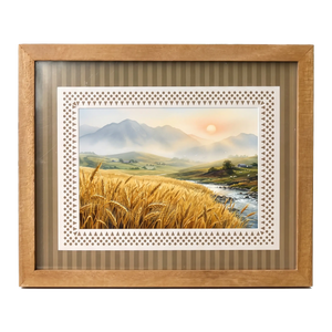 The Ticking Meadow - Photo paper size 6x4in Framzoo
