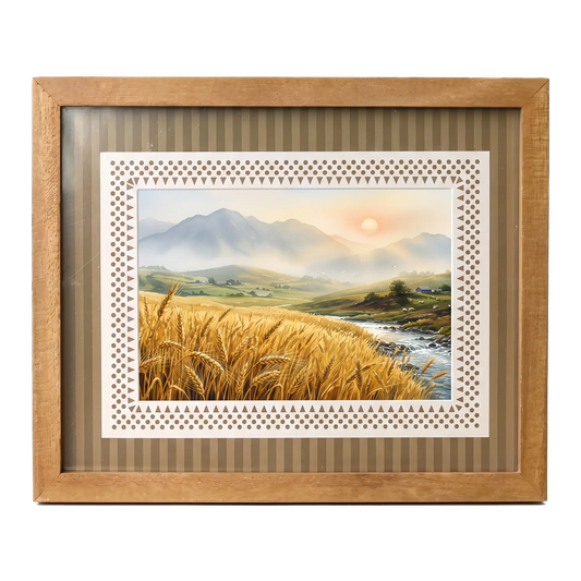 The Ticking Meadow - Photo paper size 6x4in Framzoo