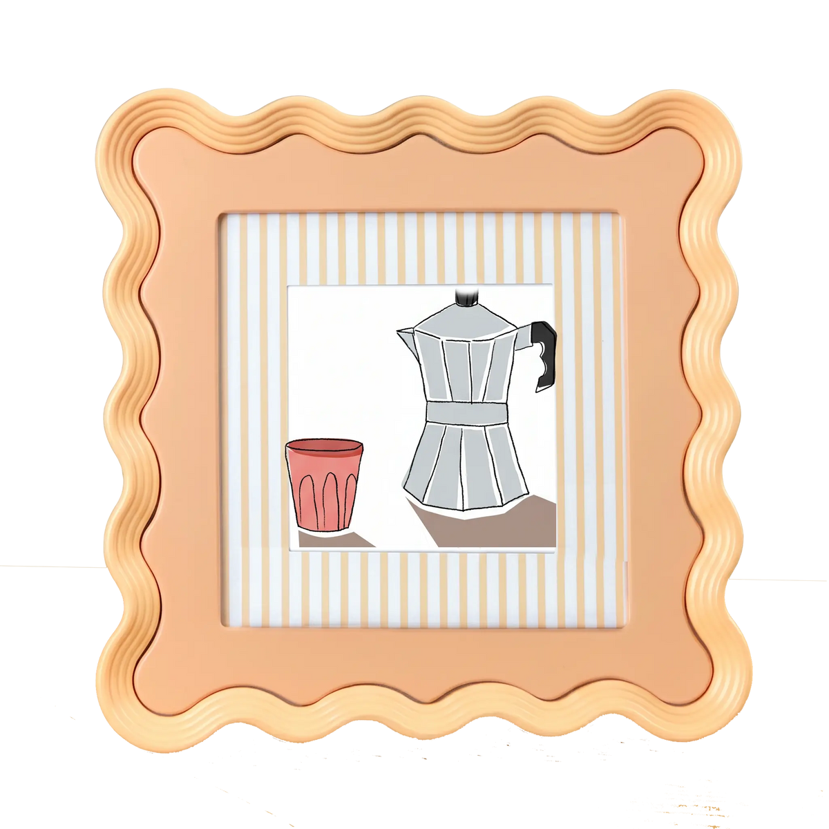 The Moka Morning - Photo paper size 4x4in Framzoo
