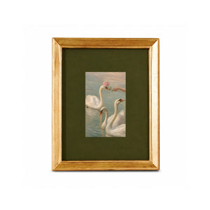Warm Wood Tone Vintage Picture Frame Set of 6(4X4/4X6/5X7/8X10), Classic Gold Brown Gallery Wall Frames, French Country Wooden Frame Collage Framzoo