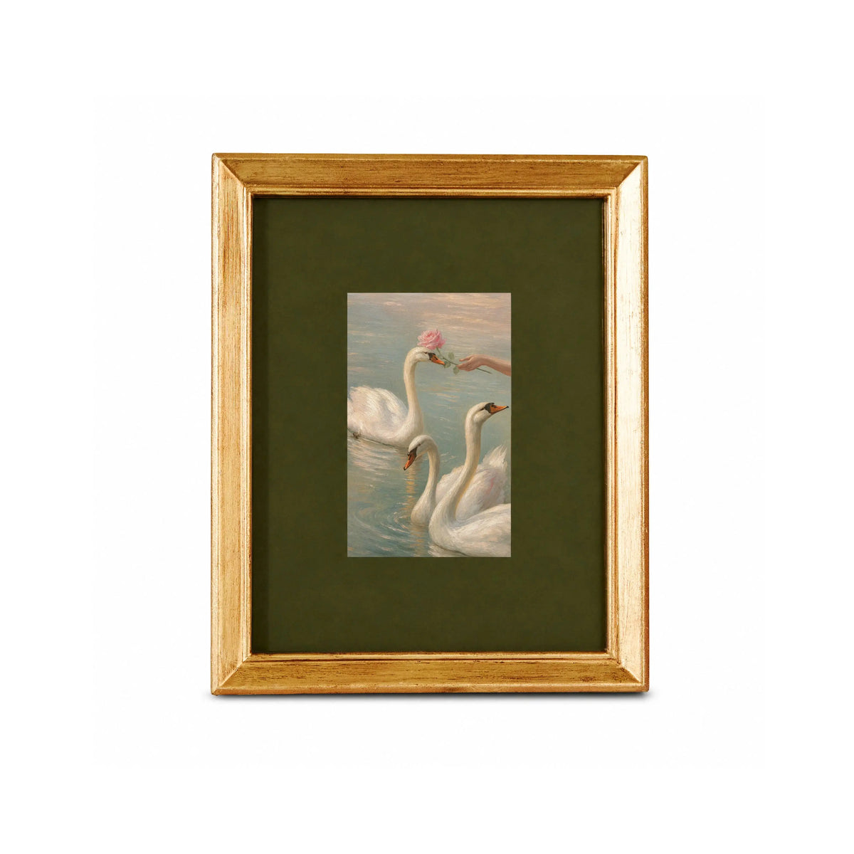 Warm Wood Tone Vintage Picture Frame Set of 6(4X4/4X6/5X7/8X10), Classic Gold Brown Gallery Wall Frames, French Country Wooden Frame Collage Framzoo