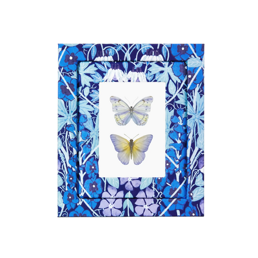 Midnight Cobalt Tapestry - Photo paper size 5x7in Framzoo