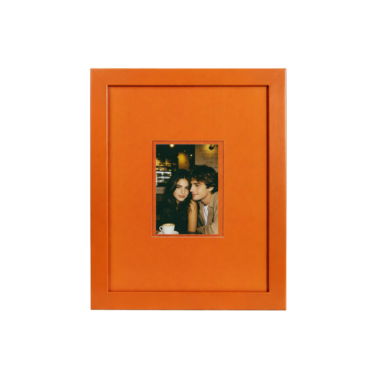 The Bold Amber Frame - Photo paper size 5x7in Framzoo
