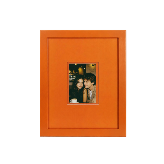 The Bold Amber Frame - Photo paper size 5x7in Framzoo