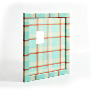 The Vintage Tartan Frame - Photo paper size 2.5x3.5in Framzoo