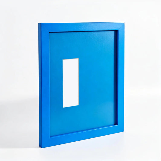 The Quiet Blue Frame - Photo paper size 2x1.5in*4 Framzoo