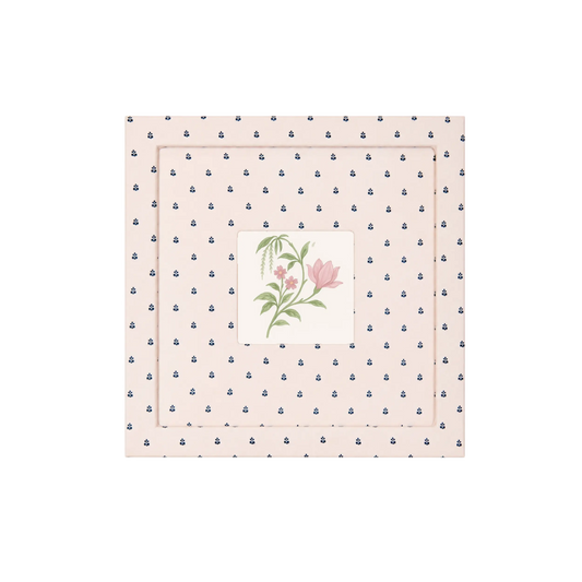 Blush Ditsy Floral - Photo paper size 5x5in Framzoo