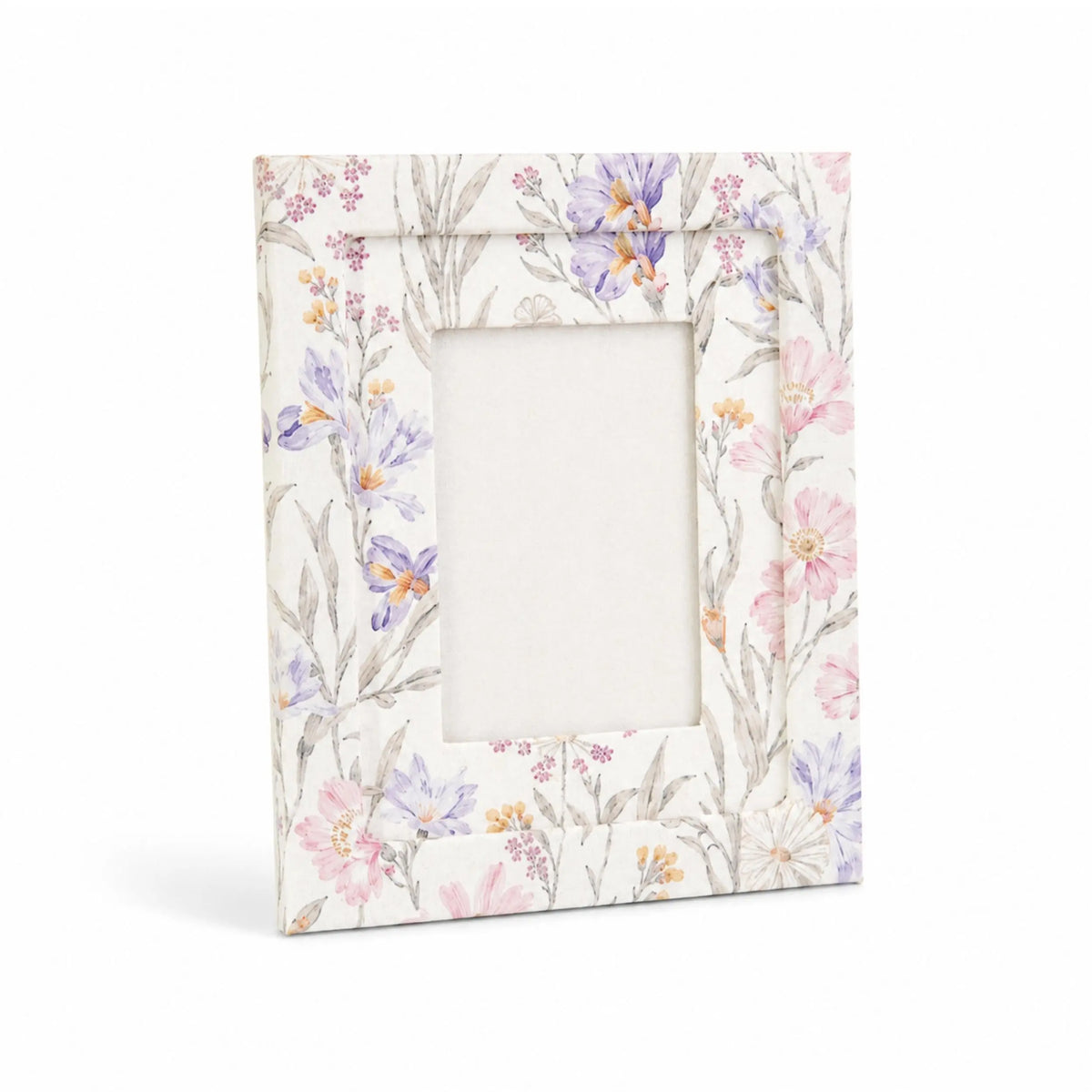 Lavender & Blush Floral Frame - Photo paper size 5x7in Framzoo