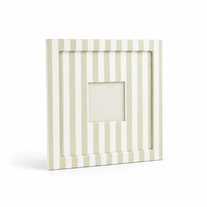 Sage Pinstripe - Photo paper size 5x5in Framzoo