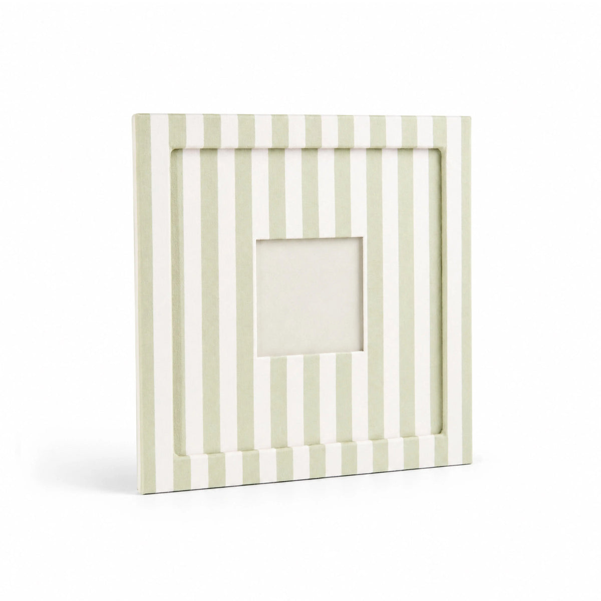 Sage Pinstripe - Photo paper size 5x5in Framzoo