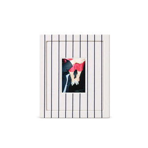 Rainbow Picture Frame Set of 6 | Colorful Striped Wall Frames | Bright Yellow Red Blue Gallery Wall | Modern Playful Photo Frames | Kids Room Nursery Decor Framzoo