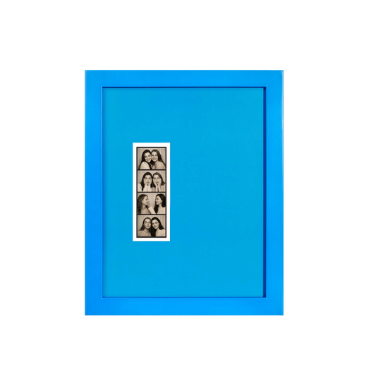 The Quiet Blue Frame - Photo paper size 2x1.5in*4 Framzoo