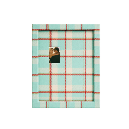 The Vintage Tartan Frame - Photo paper size 2.5x3.5in Framzoo