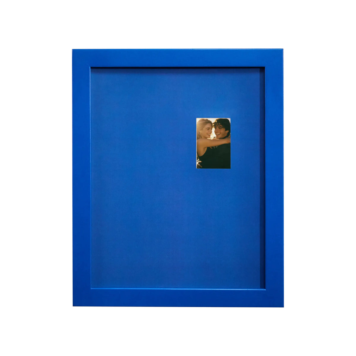 Classic Blue Stripe Picture Frame (2.5x3.5in/5x7in) , Nautical Preppy Nursery Decor Framzoo