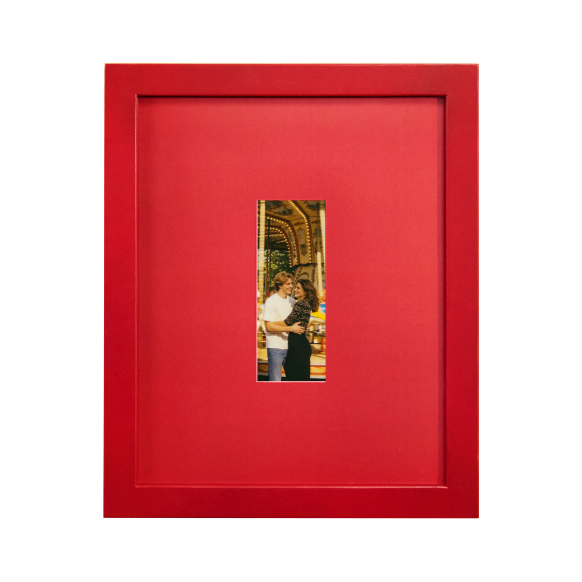 Sunset Red Postmark - Photo paper size 2x1.5in*4 Framzoo