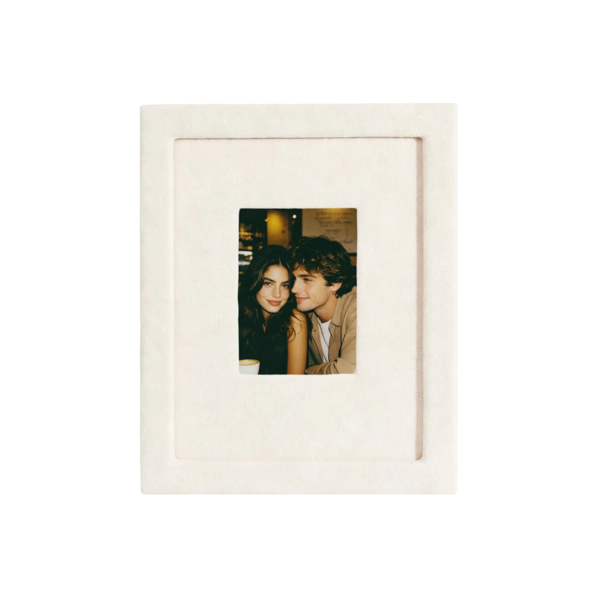 The Cozy Cream Frame - Photo paper size 5x7in Framzoo